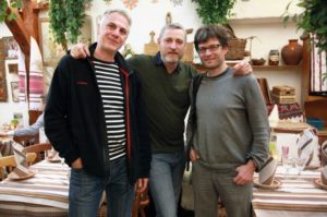 Mit Stefan Eberlein und Manuel Fenn 